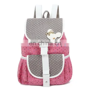 Fashion Canvas Travel Bag Girls School Backpack Bag thumbnail-3