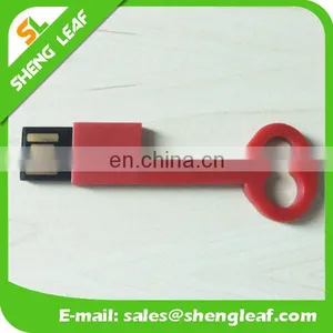 Key Shaped Plastic Usb Flash Drive thumbnail-2