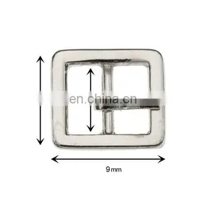 Shiny Nickle Metal Mini Buckle,belt Buckle thumbnail-1