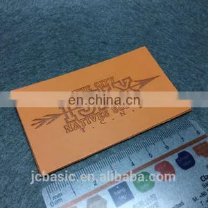 Hot Custom Design Leather Jeans Patch thumbnail-5