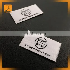 Cheap Woven Patch / Cheap Sewn-on Patches / Woven Badge With Heat Cutting Border thumbnail-4