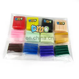 DMO Yiwu Starter Kit Polymer Clay Set of 12 Colors 20G Oven Bak Clay Blocks With Sculpting Tools and Jewelry Accessories thumbnail-1