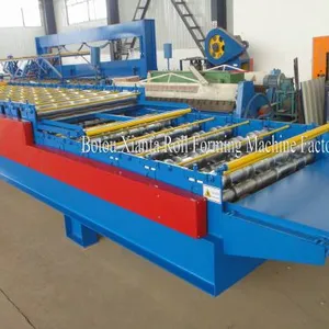 Trapezoidal Roof Panel Double Roll Forming Equipment thumbnail-4