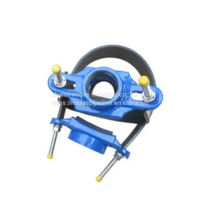 Saddle Tap With Stainless Steel Belt for Ductile Iron Pipe thumbnail-2