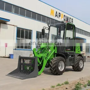 New 0.8Ton Mini Loader With Different Attachments thumbnail-4
