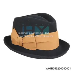 WOOL FELT HATS, Wool Hats, Wool Felt Floppy Hats, Wool Felt Bowler Hat thumbnail-1