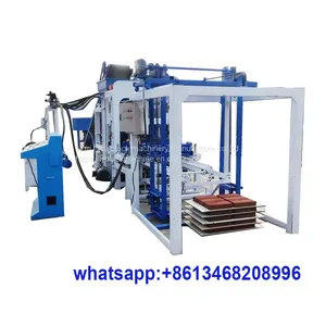 QT4-18 Automatic Interlocking Paving Concrete Brick Block Making Machine Curbstone Machine thumbnail-4