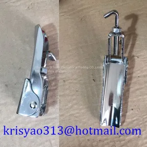 Latch Hasp Stainless Steel Hardware Suction Feeder Cabinet Spring Loaded Latch Catch Toggle Hasp thumbnail-1