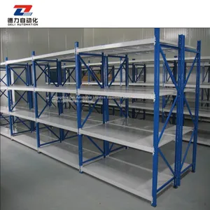 Light Duty Boltless 5 Tier Shelves Garage 4 Tier Shelf Shelving Racking System thumbnail-5