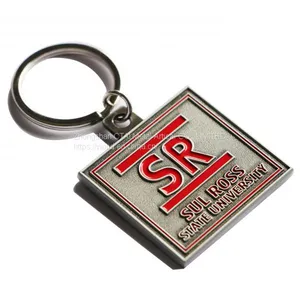 Creative Metal Key Chain Customized High-grade Cartoon Advertising Promotion Activities Key Chain Pendant Custom thumbnail-5