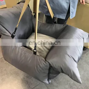 Luxury Dog Car Seat Pet Booster Seat Waterproof Travel Dog Bed Safety Pet Carrier With Handle thumbnail-5