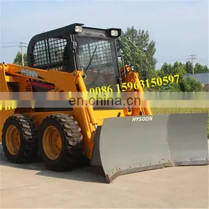 Utility Diesel Engine Hysoon Skid Steer Loader for Sale thumbnail-1