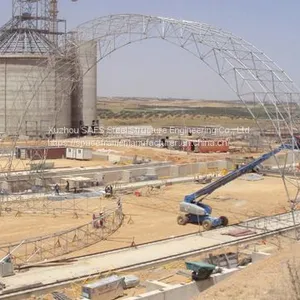 Security Structure Bolt Ball Connecting Space Frame Dome Coal Storage thumbnail-5