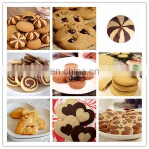 Fully Automatic Machine For Making Filled Chocolate Cookies/ Automatically Cookies And Stuffing Machine thumbnail-6