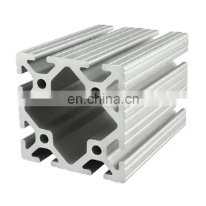 Shengxin Hotsale Perfiles de Aluminio Estructural 40/50 Standard T SLOT V SLOT for Building Frame System Modular Frame System thumbnail-2