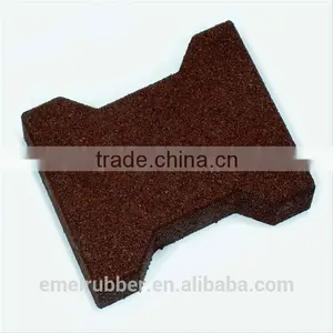 EMEI Dog-bone Driveway Rubber Paver thumbnail-3