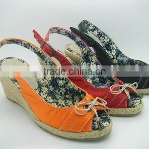2016 High Heel Wedges Espadrille Women's Casual Shoes thumbnail-1