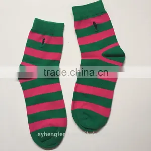 2015 Hot Saling Women Bright-coloured Socks Stripe Sock thumbnail-2