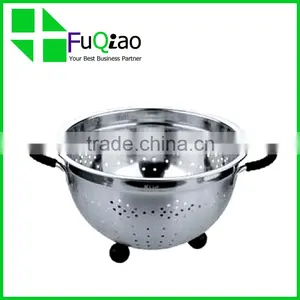Hot Sale Cooking Tools Food Grade Mini Stainless Steel Colanders With Legs thumbnail-5