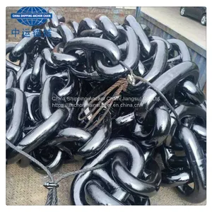 Grade 3 60MM Stud Link Anchor Chain With LR NK CCS BV thumbnail-1