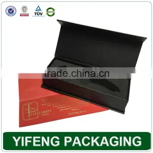 Black Matte Lamination Cardboard Printed Gift Magnet Paper Box thumbnail-5
