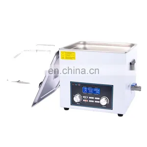 10 Liter LCD Screen Turbo Sweep Digital Heating Ultrasonic Cleaner , Ultrasonic Cleaning Machine With Power Adjustable thumbnail-1