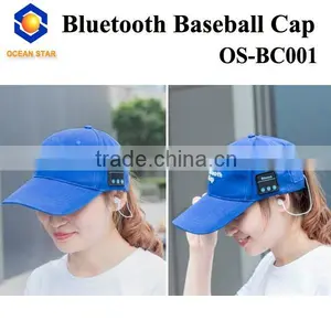 Bluetooth Cap With Stereo Speaker Bluetooth Baseball Cap With Ear Muff thumbnail-1
