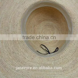 Handmade Fashion Raffia Hats Women Straw Hat Wholesale thumbnail-4
