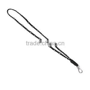 Hot Sale Leather Key Chain Customized Braided Leather Rivets Key Chain,neck Hanging Leather Key Chain,key Rope thumbnail-2