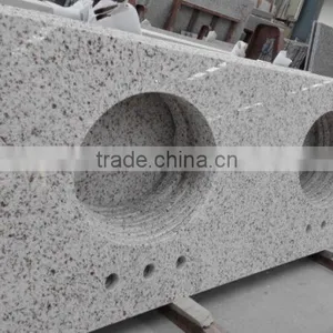 Bathroom Quartz Vanity Tops With Double Sink Cut-out thumbnail-2