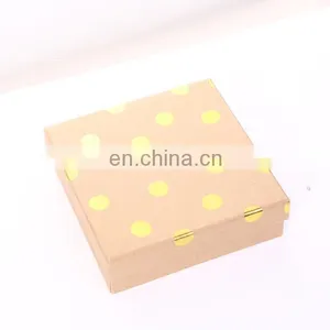 Logo Printing Gift Packaging Kraft Cardboard Custom Paper Box Customized Packaging Paper Box thumbnail-5