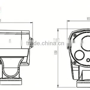 IP66 Waterproof Bullet Ptz ip Camera Camera, Adjust for Pan/Tilt/Zoom,battery Powered Wireless ip Camera thumbnail-4