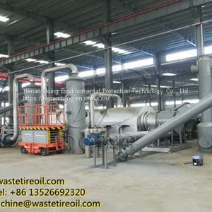 ISO CE Certificated Automatic/batch Type Different Scales Waste Tire Plastic to Oil Pyrolysis Machine for Sale thumbnail-3