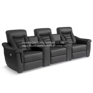 High End VIP Home Cinema Sofa Chair Electric Recliner Armchair Private Theater Furniture Power Modern Recliners Sofa thumbnail-5