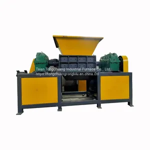 Waste Plastic Crusher, Multifunctional Metal Coupling Shredder thumbnail-1