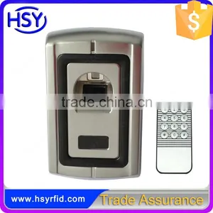 HSY-F107 Hot Selling Waterproof Biometric Fingerprint 125khz ID Card Door Access Control Machine Wiegand26 Input Output thumbnail-1
