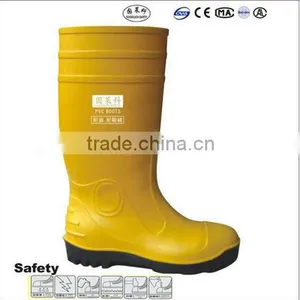 China Yellow Safety Pvc Boots Pvc Rain Boots for Mining thumbnail-1