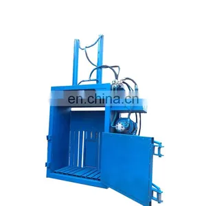 Hydraulic Cardboard Pet Rubber Baling Cans Plastic Bottles Waste Paper Boxes Press Plastic Pet Clothing Baler Machine thumbnail-1