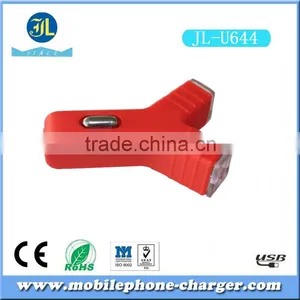 Zhongshan Factory Price Custom LOGO 2 Ports USB Car Charger Use for Cell Phone thumbnail-4