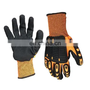 Wholesale Safety Mechanic Work Industrial Hand Impact Work Gloves thumbnail-1