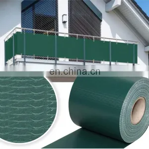 0.19x35m PVC Fence Strip Roll for Garden Privacy Protection Zaun Zaunblende Sichtschutzstreifen thumbnail-2