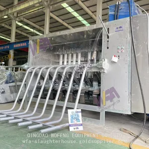 Automatic Abattoir Slaughterhouse Hydraulic De-hairing Machine For Butcher Equipment thumbnail-2