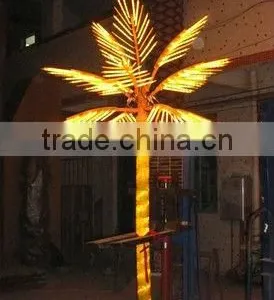 2015 YF Outdoor & Indoor Cheap Products LED Artificial Plastic Palm Tree Lighted Trees Wholesale thumbnail-3