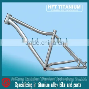 197*12 Thru Axle 26X4.8 Tires Titanium Fat Bike Frame thumbnail-1