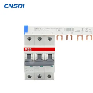 CNSDI Fork Type 63A Copper Comb Busbar With 12 Modules for Circuit Breaker thumbnail-3