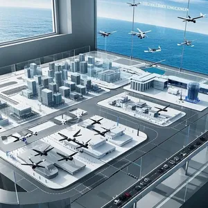 Manufacturer of Low Altitude Economic Sand Table Model thumbnail-4