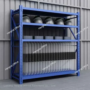 Expandable Tools Storage Rack for Maintenance Workshop – Starter Bay & Add-On Bay, Removable Beams, Modular Tool Storage thumbnail-1