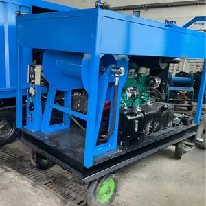 RELIABLE High Pressure 240bar Diesel Drive Pipeline Dredging Machine Sewer Factory Sewage Cleaning Water Based Cleaning Process thumbnail-4