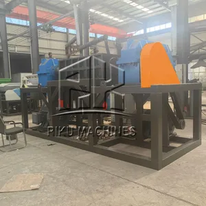 Two Shaft Scrap Metal Steel Iron Aluminum Metal Steel Scrap Shredder thumbnail-2