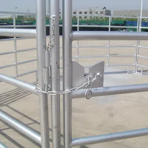 2025 Hot Selling USA 6ft Heavy Duty Livestock Cattle Corral Fence and Horse Round Pen Panels thumbnail-5